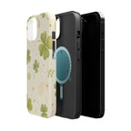 Matcha Clover | Tough MagSafe Case