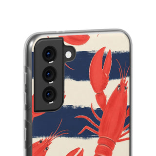 Lobster Stripe | Clear Case
