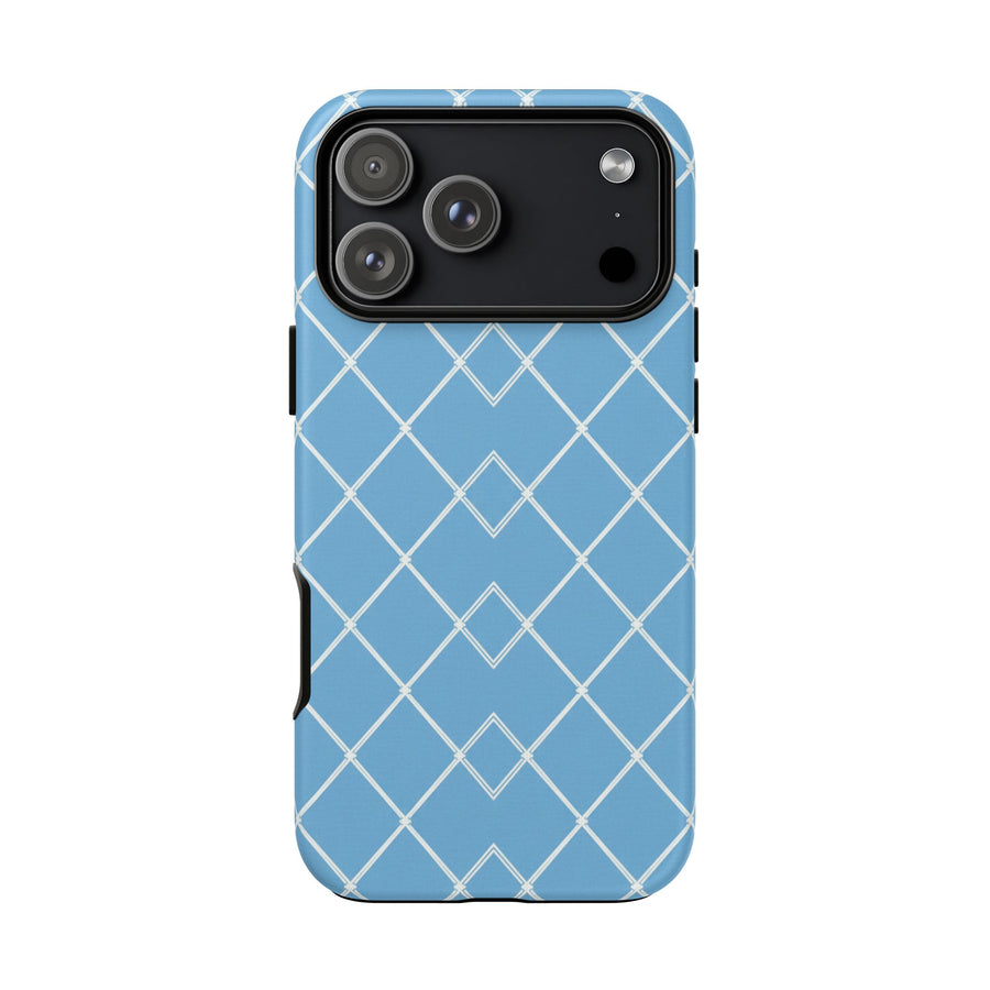 Sky Blue Argyle | Tough Case