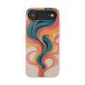 Retro Flame abstract biodegradable case design
