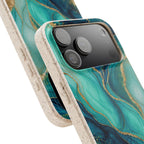 Turquoise Veins | Biodegradable Case — product image 28