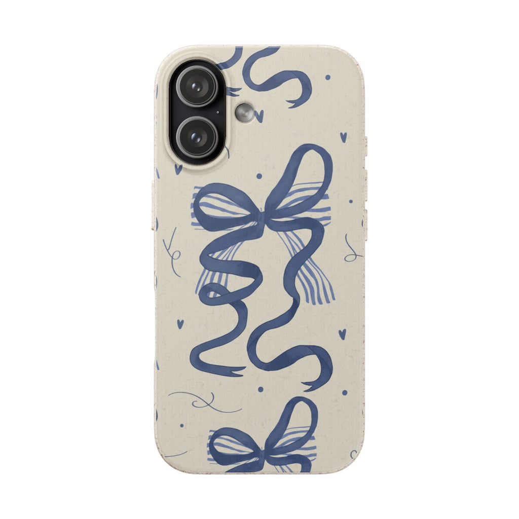 Indigo Ribbon | Biodegradable Case