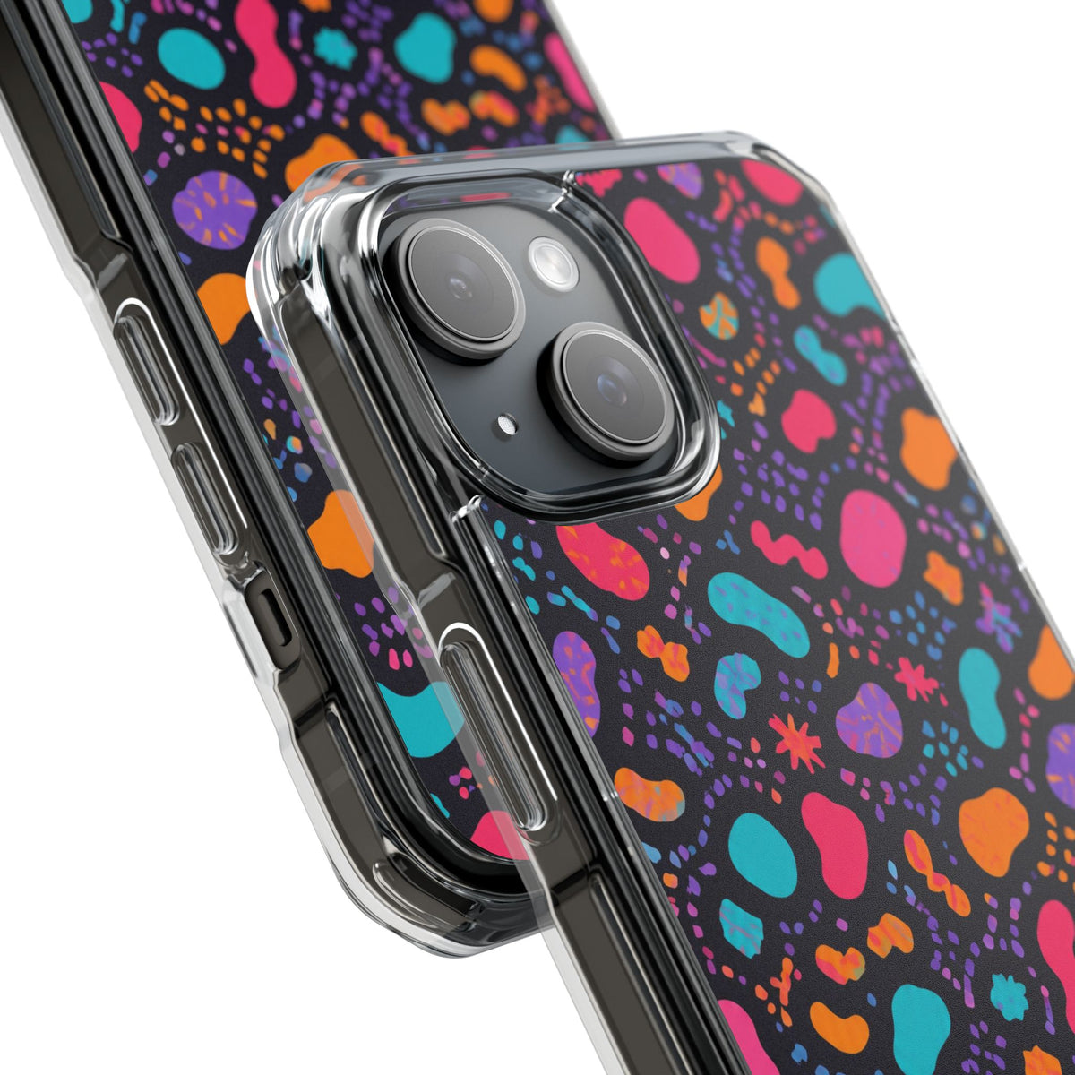 Neon Pebbles | Clear MagSafe Case — product image 18