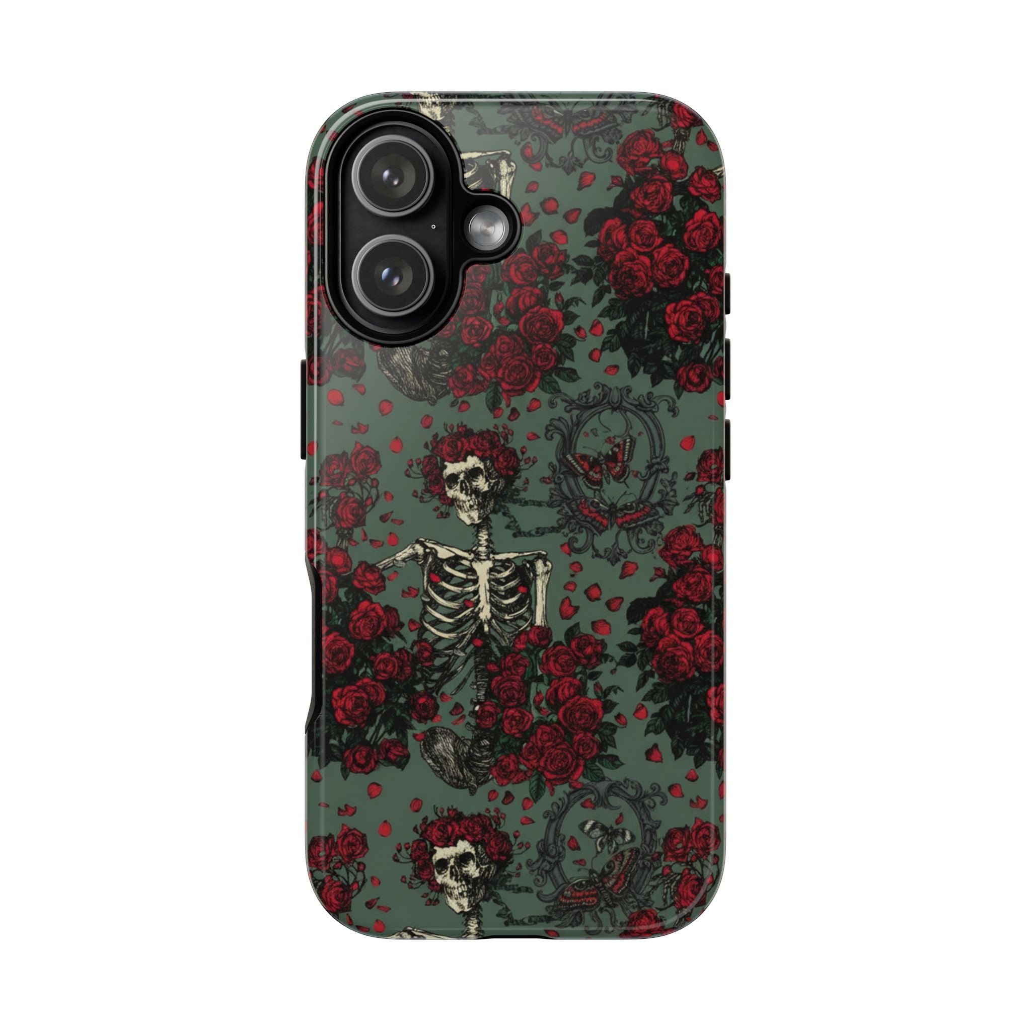 Gothic Floral Skeleton | Tough Case