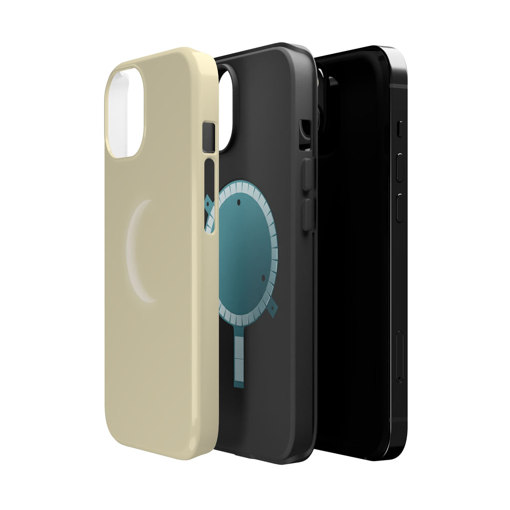 Lunar Calm celestial tough magsafe case design