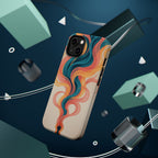 Retro Flame | Tough MagSafe Case