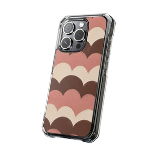 Rose Cocoa | Clear MagSafe Case