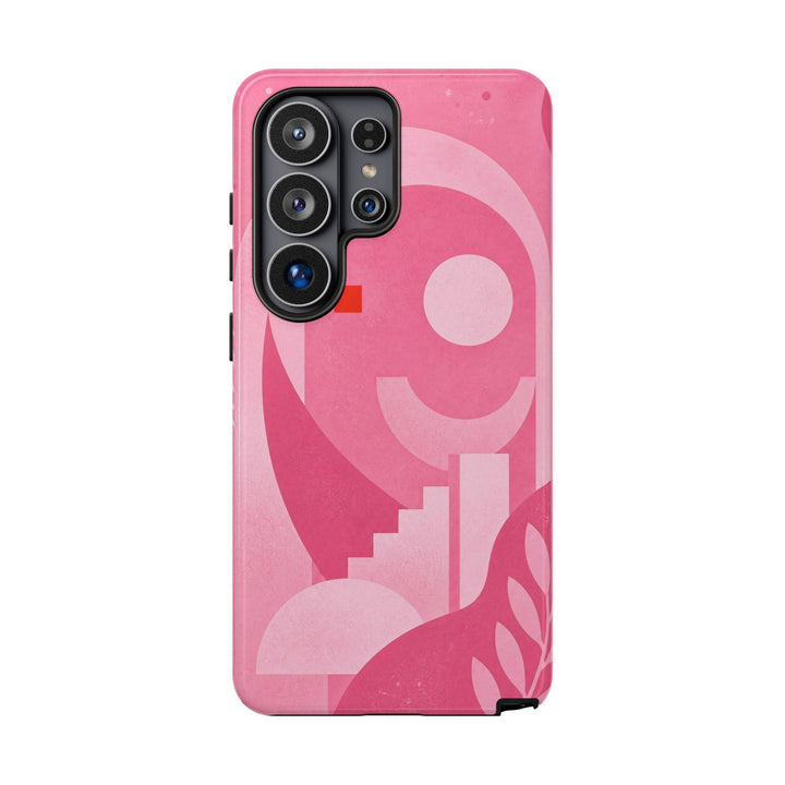 Pink Sensor phone case design