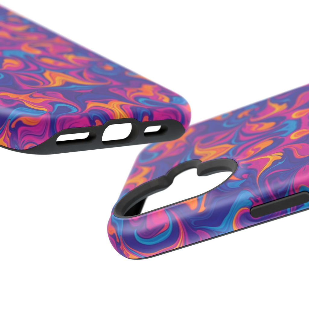 Neon Swirl | Tough MagSafe Case