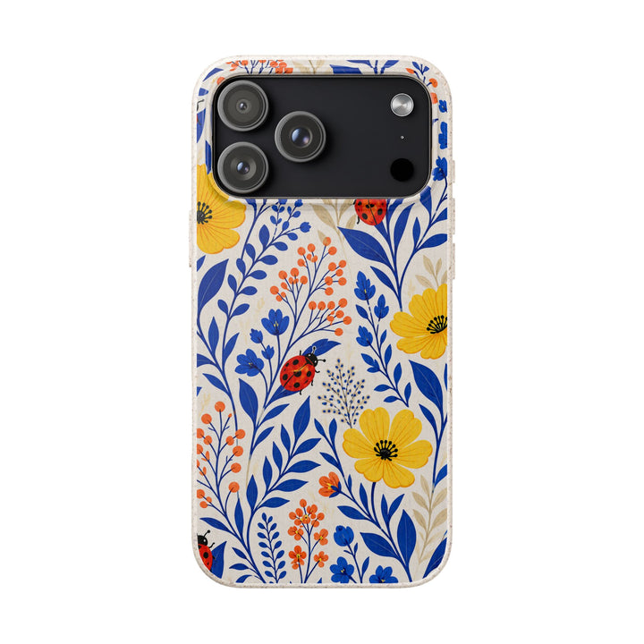 Ladybug Garden | Biodegradable Case
