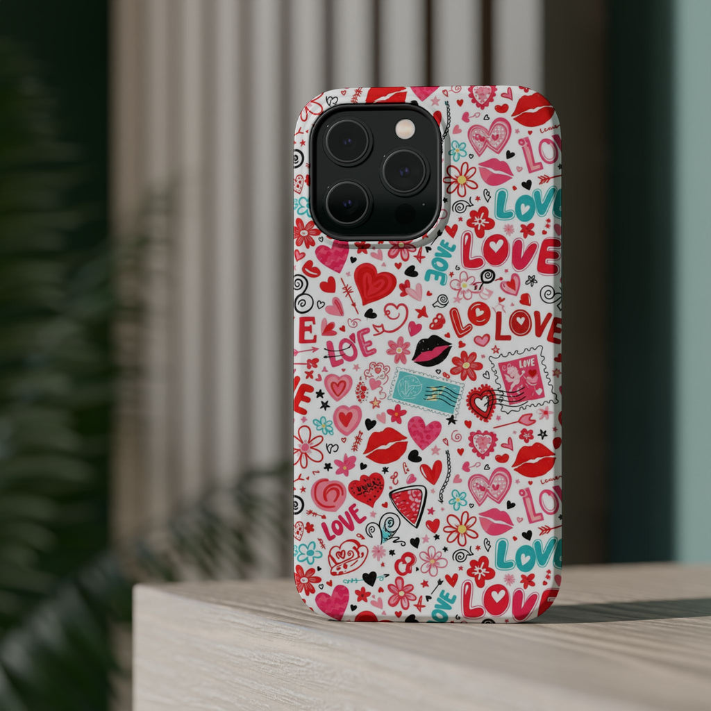 Sweetheart Doodle | Tough MagSafe Case