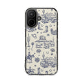 Whimsical Toile | Clear MagSafe Case