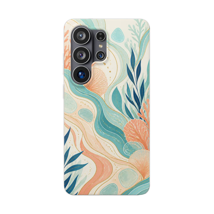 Coral Gleam | Clear Case