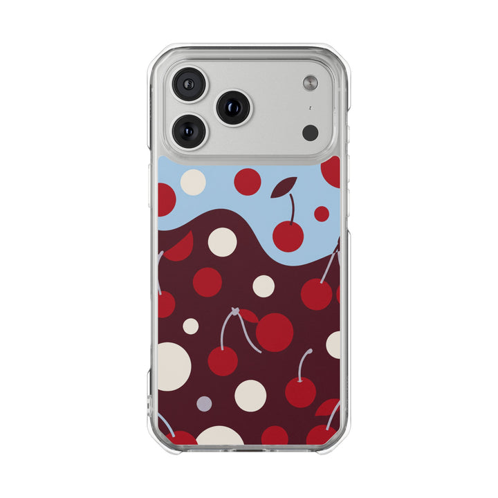 Cherry Orbit | Clear MagSafe Case