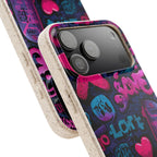 Neon Street Art | Biodegradable Case