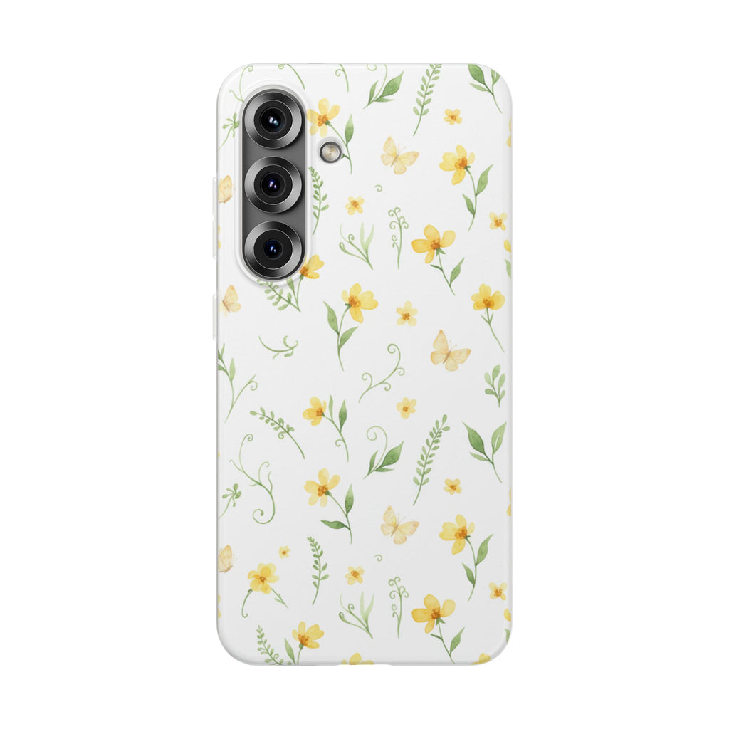 Yellow Wildflower | Galaxy Clear Case
