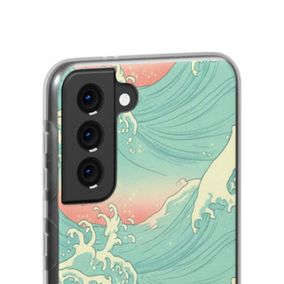 Seafoam Waves | Clear Case
