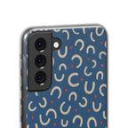 Denim Cream | Clear Case