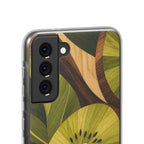 Kiwi Wood | Clear Case