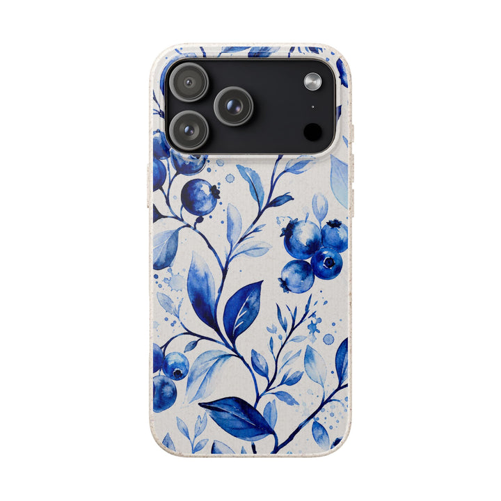 Blueberry Delft | Biodegradable Case