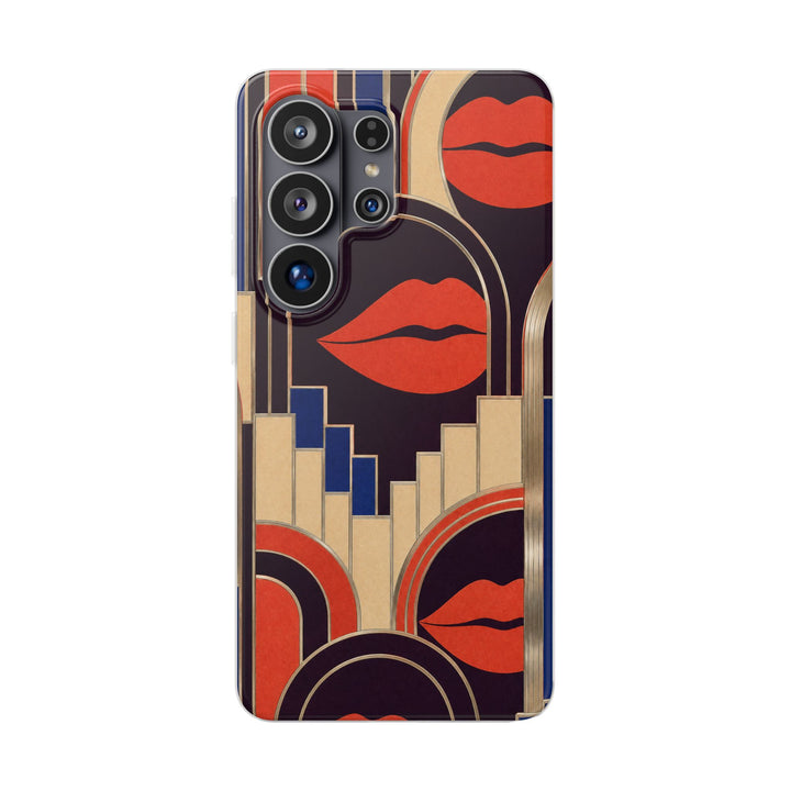 Coral Kiss phone case design