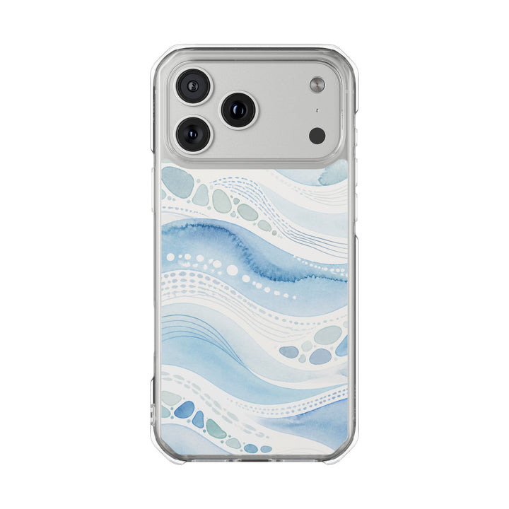 Pearl Breeze | Clear MagSafe Case