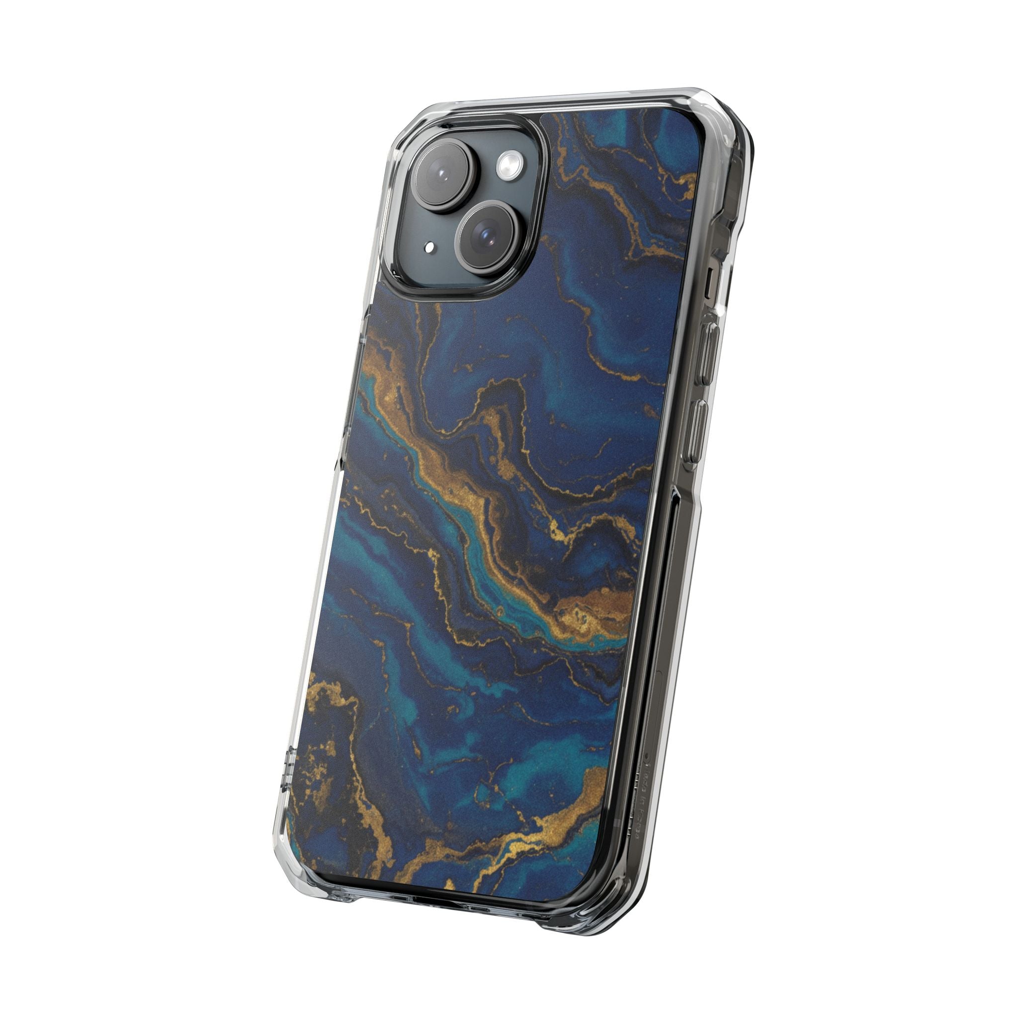 Noir Swirl | Clear MagSafe Case