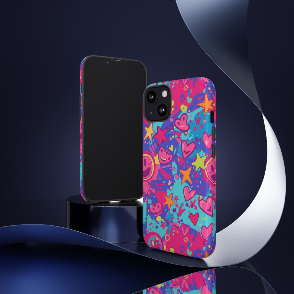 Smiley Pop cute tough case design