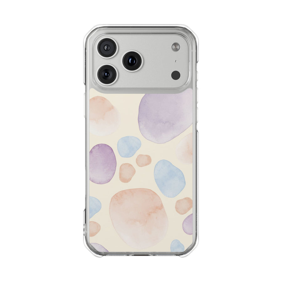 Pastel Dots | Clear MagSafe Case