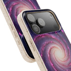 Cosmic Spiral celestial biodegradable case design