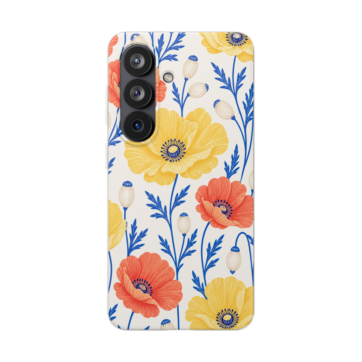 Butter Poppies | Clear Case — product image 17