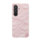 Petal Blush floral samsung clear case design