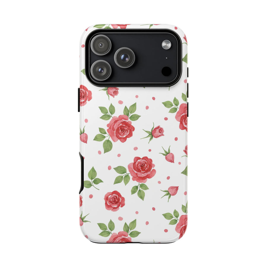 Ditsy Red Rose | Tough Case