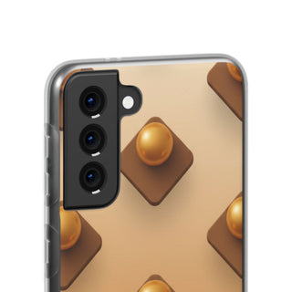 Amber Studs | Clear Case