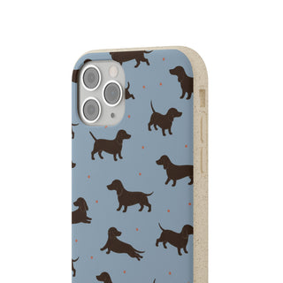Powder Dachshunds | Biodegradable Case